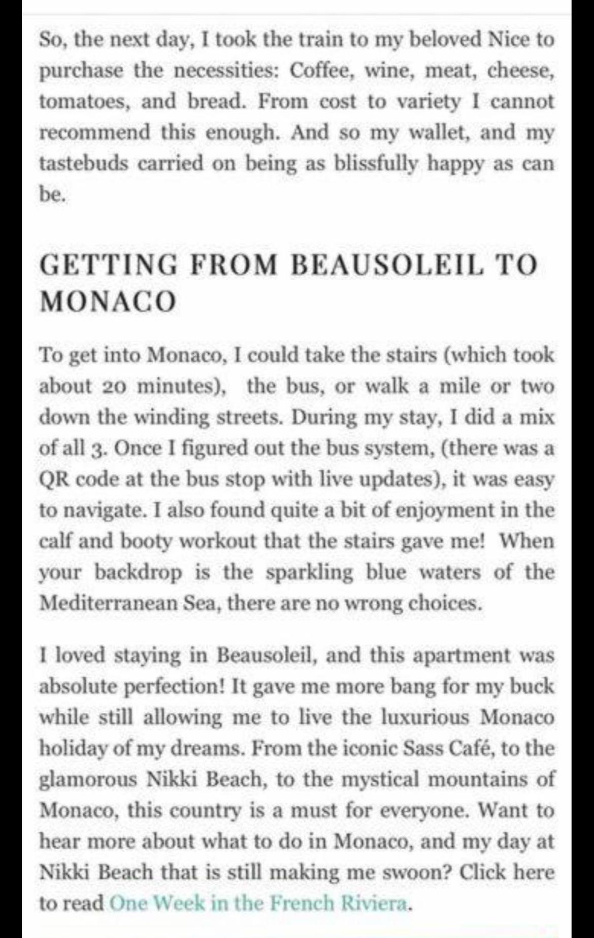 Reve Au 7E Ciel Piscine Baie De Monaco Apartment โบโซเลย ภายนอก รูปภาพ
