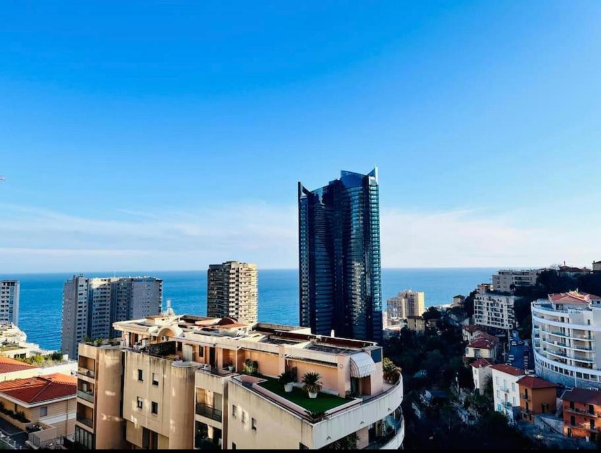 Reve Au 7E Ciel Piscine Baie De Monaco Apartment โบโซเลย ภายนอก รูปภาพ