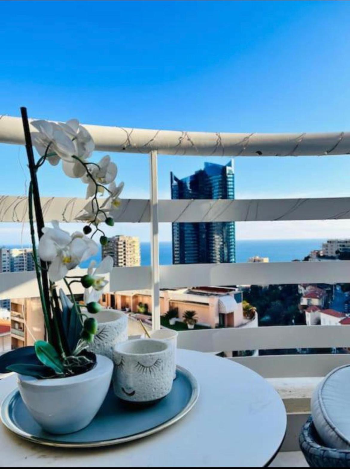 Reve Au 7E Ciel Piscine Baie De Monaco Apartment โบโซเลย ภายนอก รูปภาพ