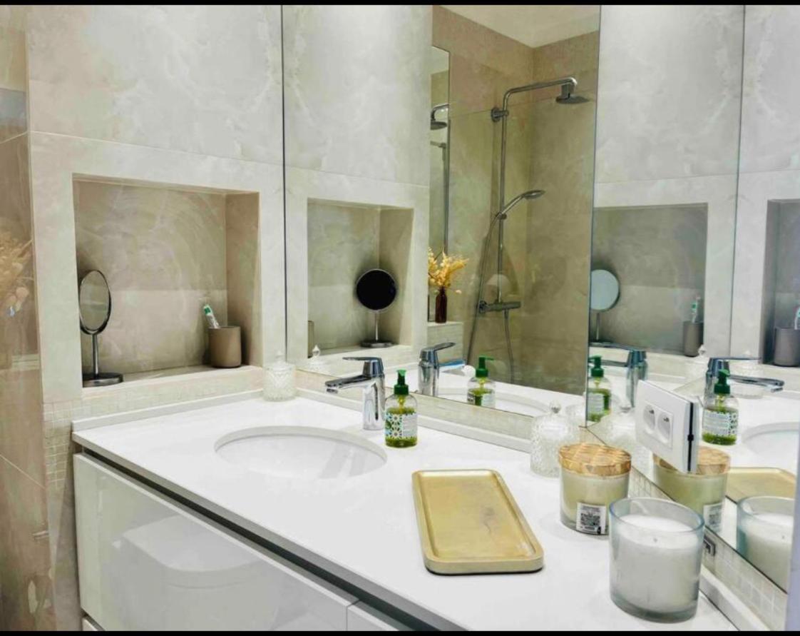 Reve Au 7E Ciel Piscine Baie De Monaco Apartment โบโซเลย ภายนอก รูปภาพ